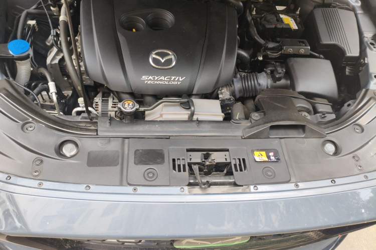 Used Mazda CX-5 2021 2.0L Automatic Two-Wheel Drive Black Knight Engine Bay