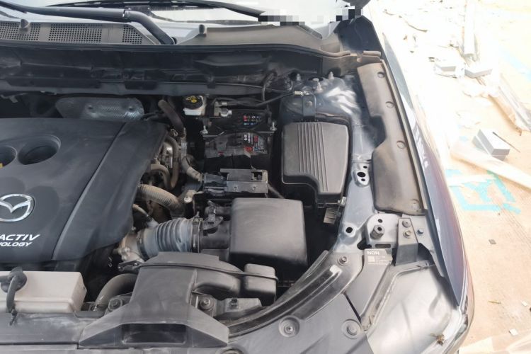 Used Mazda CX-5 2021 2.5L Automatic Two-Wheel Drive Black Knight Engine Bay Left