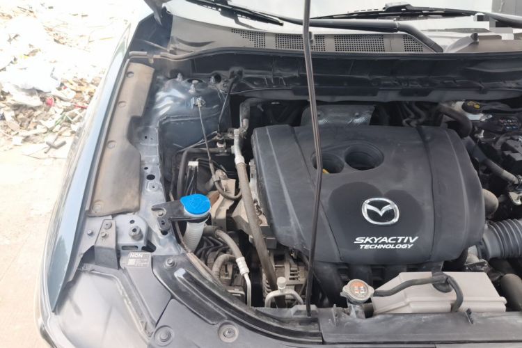Used Mazda CX-5 2021 2.5L Automatic Two-Wheel Drive Black Knight Engine Bay Right
