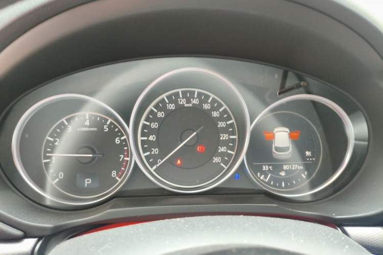 Used Mazda CX-5 2021 2.0L Automatic Two-Wheel Drive Black Knight Instrument Cluster