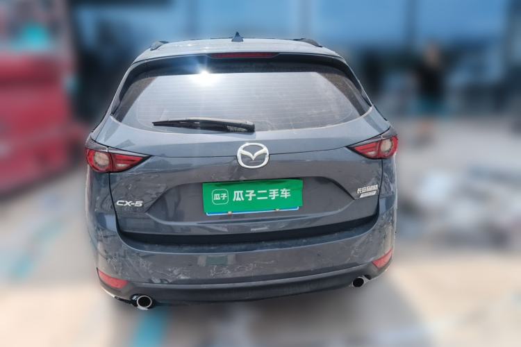 Used Mazda CX-5 2021 2.5L Automatic Two-Wheel Drive Black Knight Rear