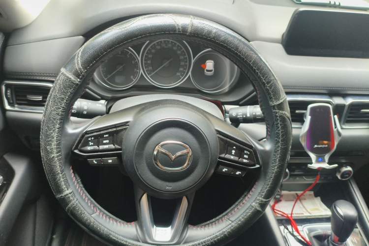 Used Mazda CX-5 2021 2.0L Automatic Two-Wheel Drive Black Knight Steering Wheel