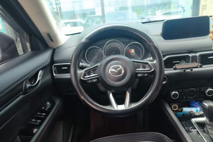 Used Mazda CX-5 2021 2.5L Automatic Two-Wheel Drive Black Knight Steering Wheel