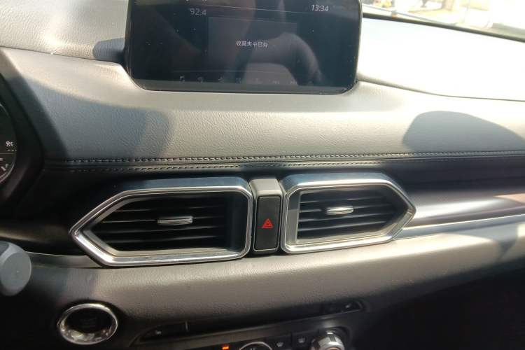 Used Mazda CX-5 2021 2.0L Automatic Two-Wheel Drive Black Knight Audio And AC Panel