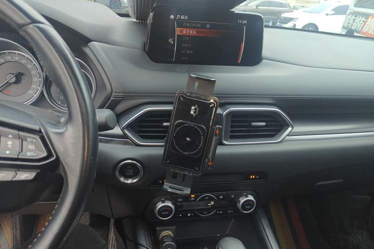Used Mazda CX-5 2021 2.0L Automatic Two-Wheel Drive Black Knight Audio And AC Panel