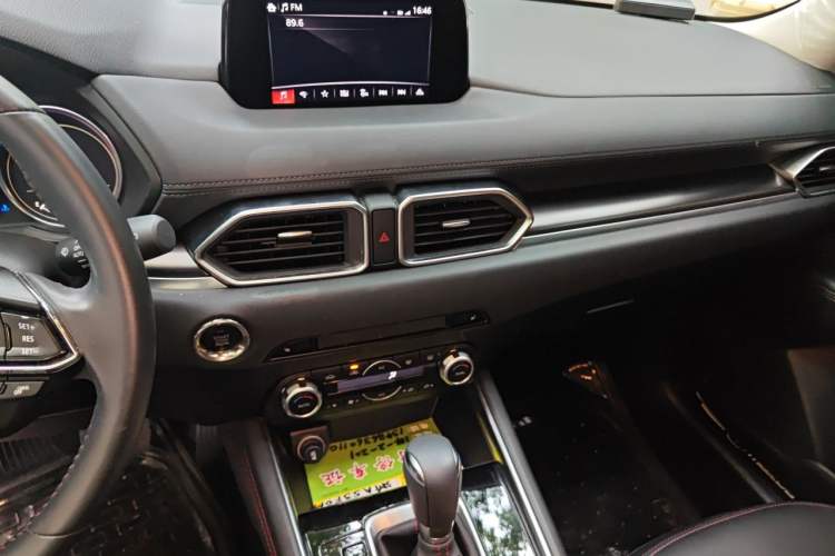 Used Mazda CX-5 2021 2.5L Automatic Two-Wheel Drive Black Knight Audio And AC Panel