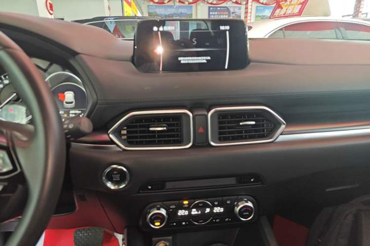 Used Mazda CX-5 2021 2.0L Automatic Two-Wheel Drive Black Knight Audio And AC Panel