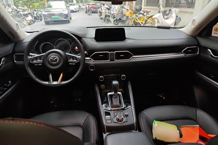 Used Mazda CX-5 2021 2.5L Automatic Two-Wheel Drive Black Knight Center Console