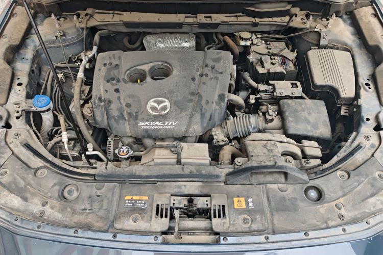 Used Mazda CX-5 2021 2.0L Automatic Two-Wheel Drive Black Knight Engine Bay