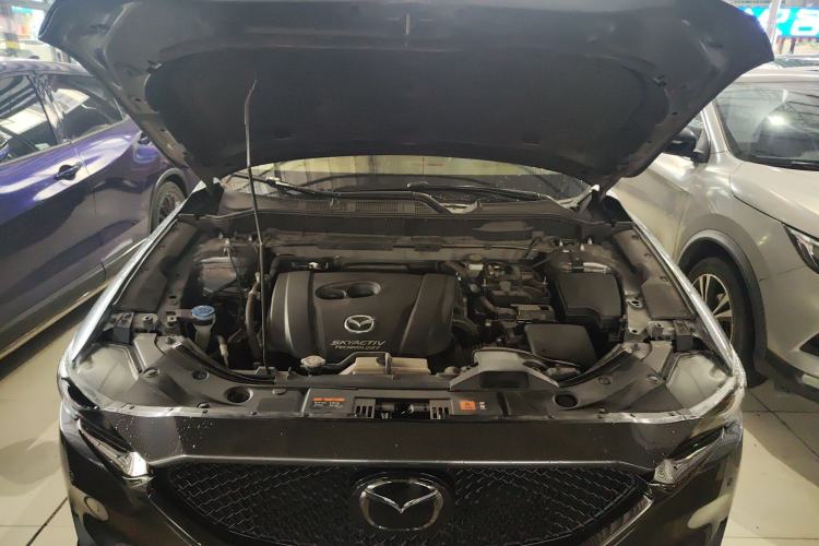 Used Mazda CX-5 2021 2.0L Automatic Two-Wheel Drive Black Knight Engine Bay