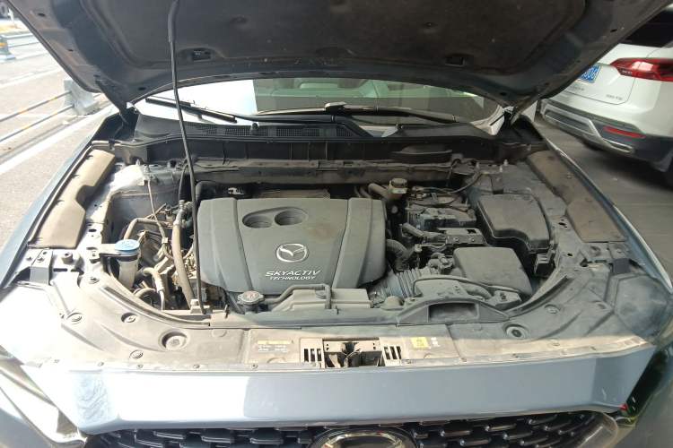Used Mazda CX-5 2021 2.0L Automatic Two-Wheel Drive Black Knight Engine Bay