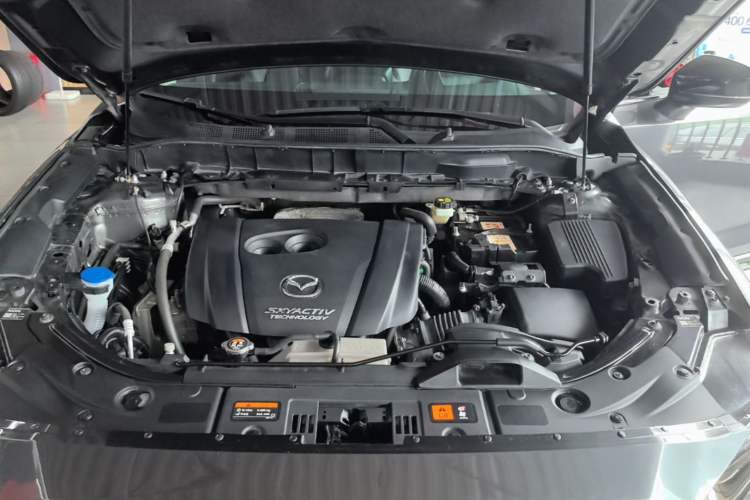 Used Mazda CX-5 2021 2.0L Automatic Two-Wheel Drive Black Knight Engine Bay