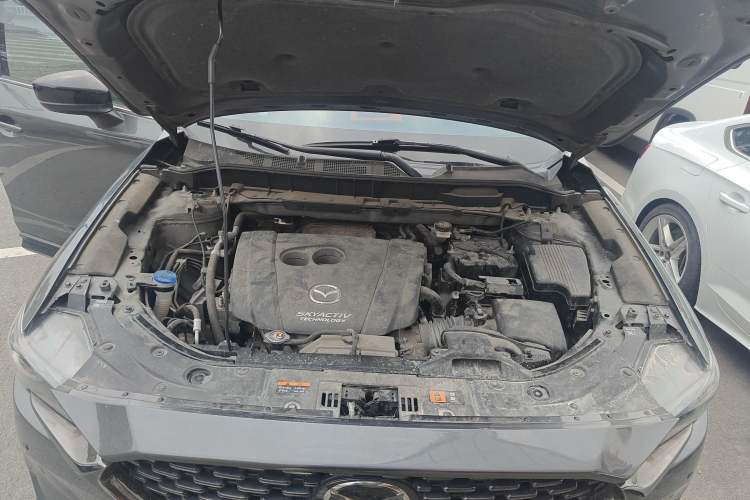 Used Mazda CX-5 2021 2.0L Automatic Two-Wheel Drive Black Knight Engine Bay