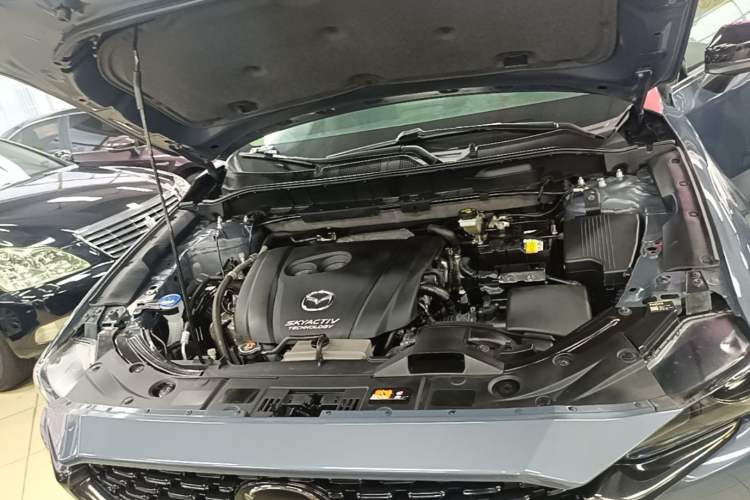 Used Mazda CX-5 2021 2.0L Automatic Two-Wheel Drive Black Knight Engine Bay