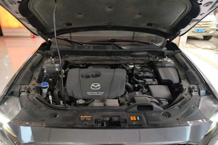 Used Mazda CX-5 2021 2.0L Automatic Two-Wheel Drive Black Knight Engine Bay
