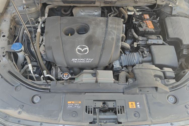 Used Mazda CX-5 2021 2.5L Automatic Two-Wheel Drive Black Knight Engine Bay