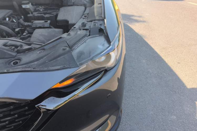 Used Mazda CX-5 2021 2.5L Automatic Two-Wheel Drive Black Knight Engine Bay Left