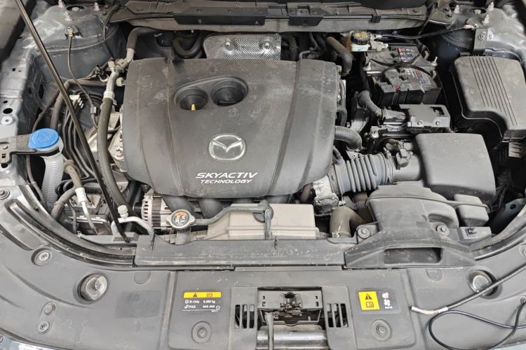 Used Mazda CX-5 2021 2.5L Automatic Two-Wheel Drive Black Knight Engine Bay