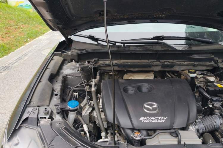 Used Mazda CX-5 2021 2.0L Automatic Two-Wheel Drive Black Knight Engine Bay Right