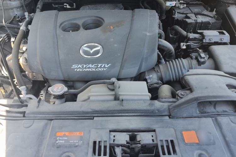 Used Mazda CX-5 2021 2.5L Automatic Two-Wheel Drive Black Knight Engine Bay