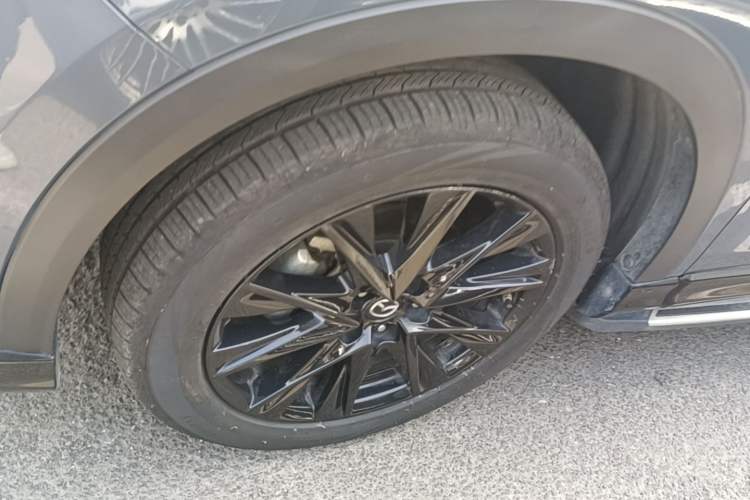 Used Mazda CX-5 2021 2.5L Automatic Two-Wheel Drive Black Knight Exterior 4