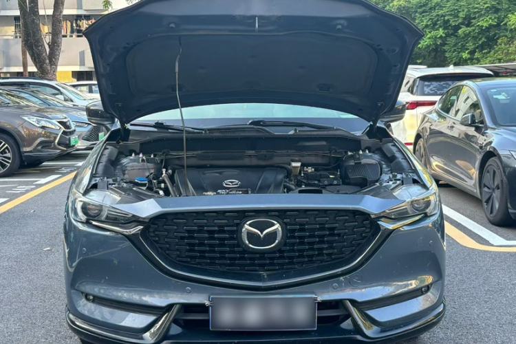 Used Mazda CX-5 2021 2.0L Automatic Two-Wheel Drive Black Knight Exterior 5