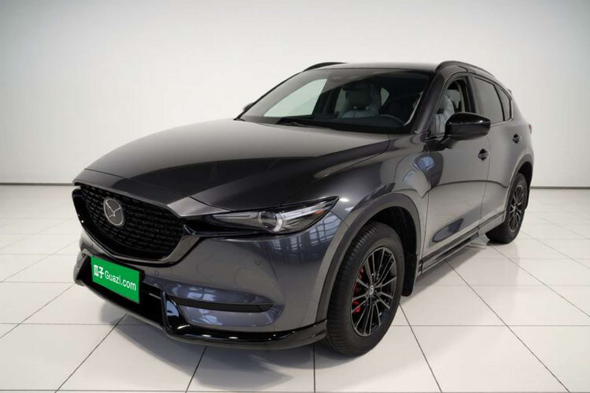 Used Mazda CX-5 2021 2.0L Automatic Two-Wheel Drive Black Knight Front Left 45 Deg