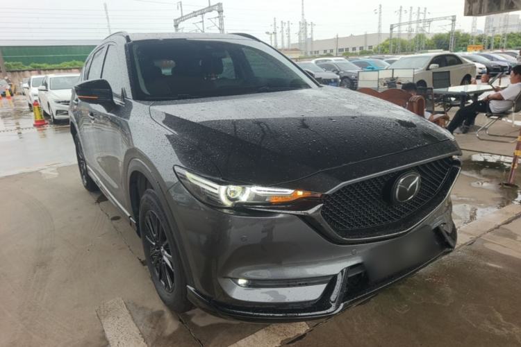 Used Mazda CX-5 2021 2.0L Automatic Two-Wheel Drive Black Knight Front Right 45 Deg