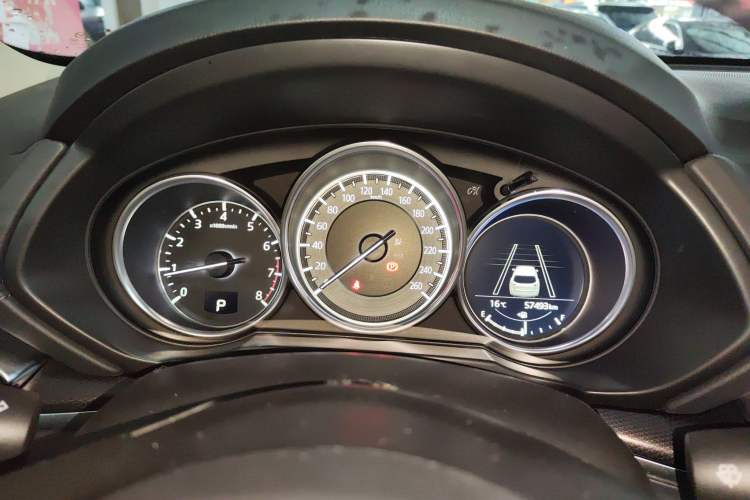 Used Mazda CX-5 2021 2.0L Automatic Two-Wheel Drive Black Knight Instrument Cluster