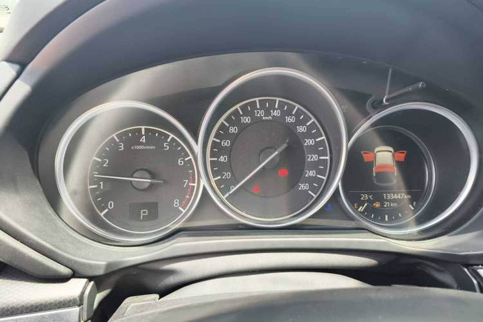 Used Mazda CX-5 2021 2.0L Automatic Two-Wheel Drive Black Knight Instrument Cluster