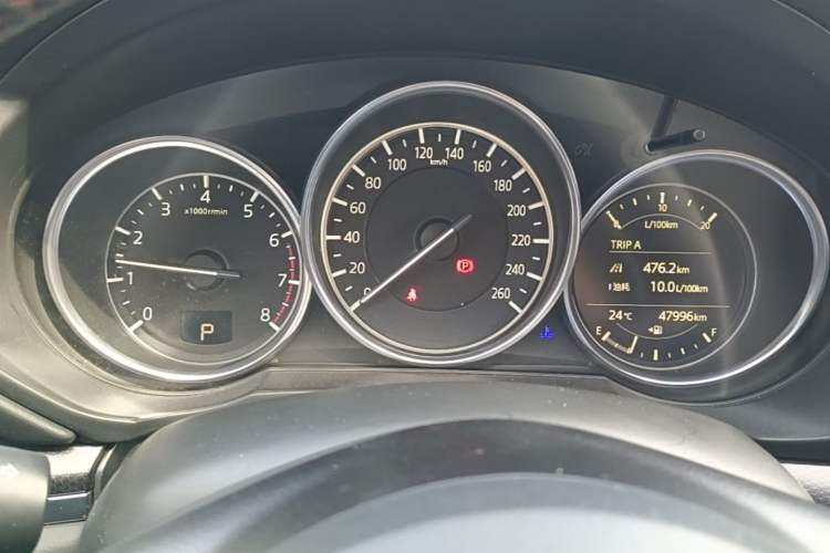 Used Mazda CX-5 2021 2.5L Automatic Two-Wheel Drive Black Knight Instrument Cluster