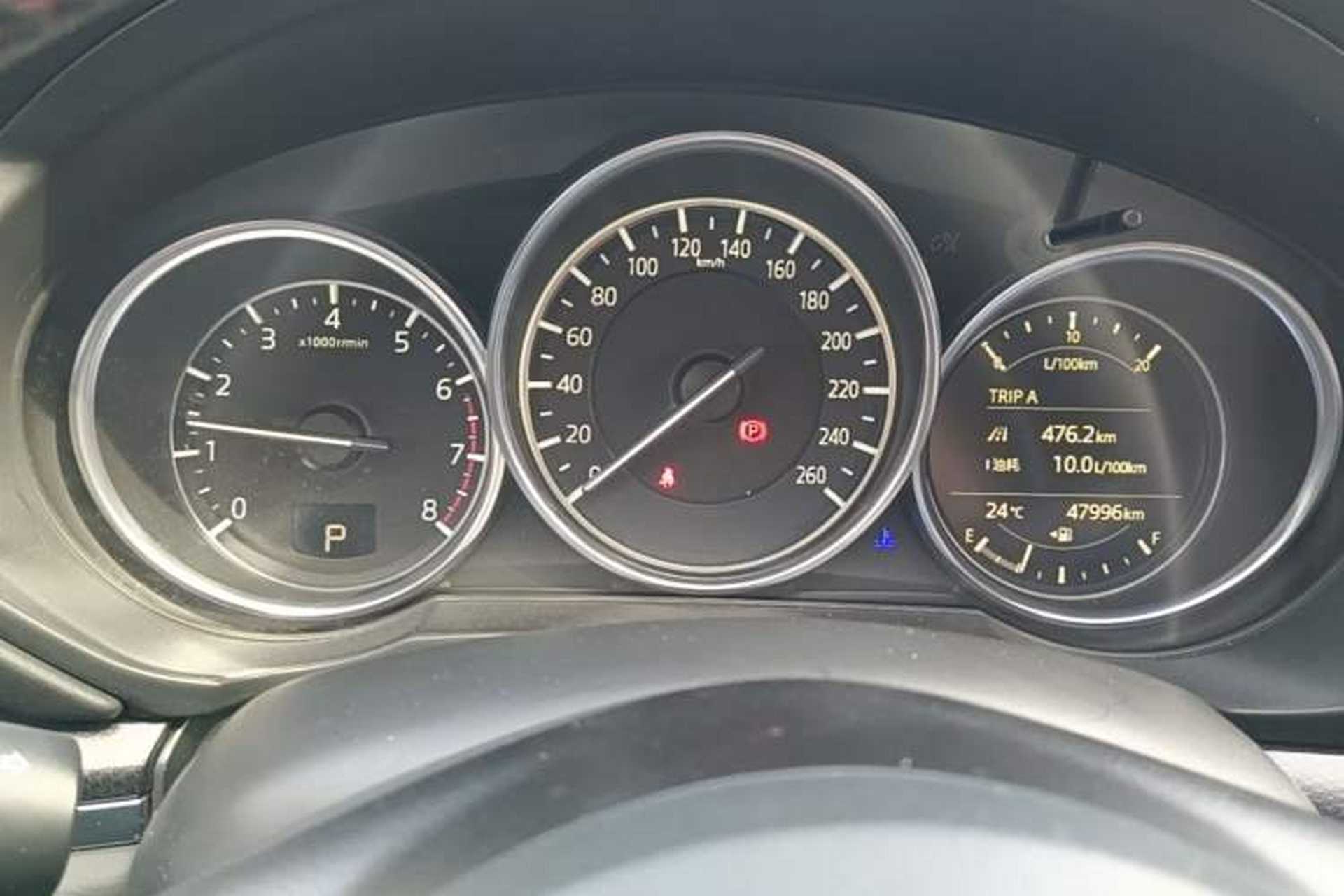 Used Mazda CX-5 2021 2.5L Automatic Two-Wheel Drive Black Knight Instrument Cluster