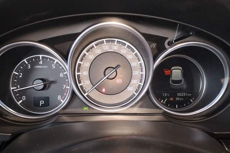 Used Mazda CX-5 2021 2.0L Automatic Two-Wheel Drive Black Knight Instrument Cluster