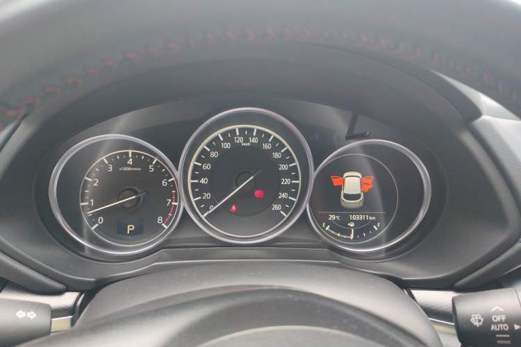 Used Mazda CX-5 2021 2.0L Automatic Two-Wheel Drive Black Knight Instrument Cluster