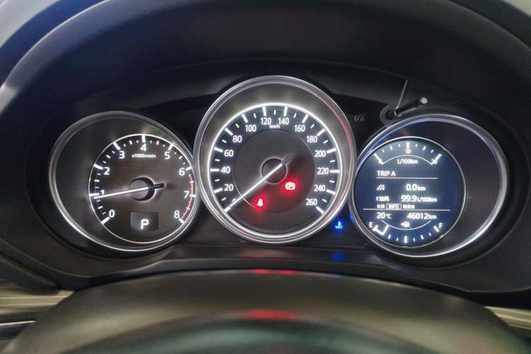 Used Mazda CX-5 2021 2.5L Automatic Two-Wheel Drive ZhiZun Version Instrument Cluster