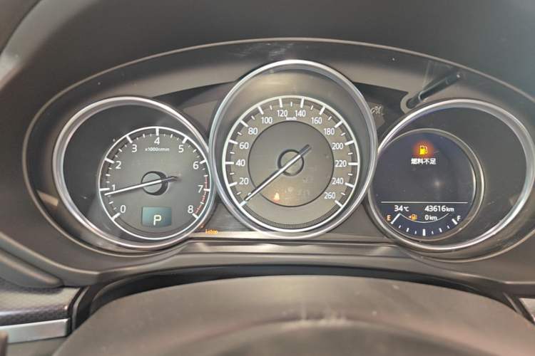 Used Mazda CX-5 2021 2.0L Automatic Two-Wheel Drive Black Knight Instrument Cluster