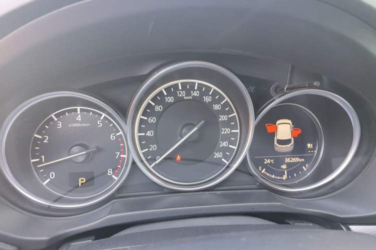 Used Mazda CX-5 2021 2.5L Automatic Two-Wheel Drive Black Knight Instrument Cluster