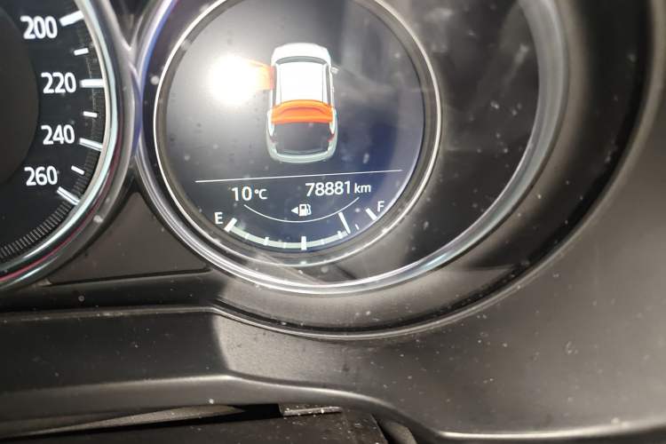 Used Mazda CX-5 2021 2.0L Automatic Two-Wheel Drive Smart Version Odometer Close Up