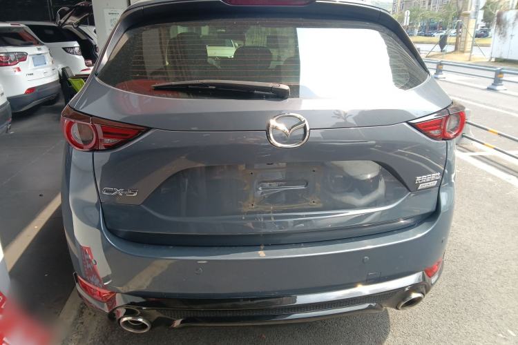 Used Mazda CX-5 2021 2.0L Automatic Two-Wheel Drive Black Knight Rear