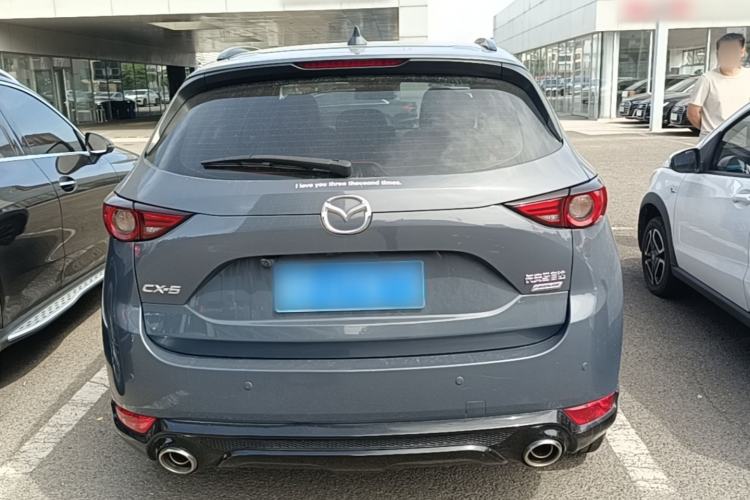 Used Mazda CX-5 2021 2.5L Automatic Two-Wheel Drive Black Knight Rear