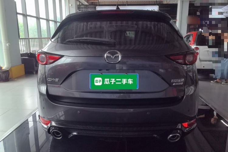 Used Mazda CX-5 2021 2.0L Automatic Two-Wheel Drive Black Knight Rear