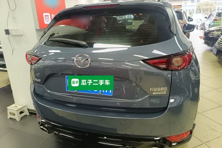 Used Mazda CX-5 2021 2.0L Automatic Two-Wheel Drive Black Knight Rear