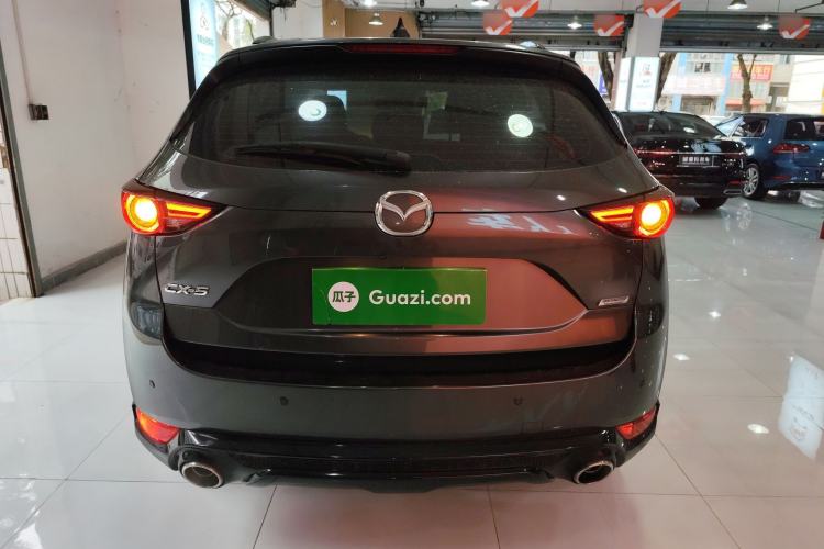 Used Mazda CX-5 2021 2.0L Automatic Two-Wheel Drive Black Knight Rear