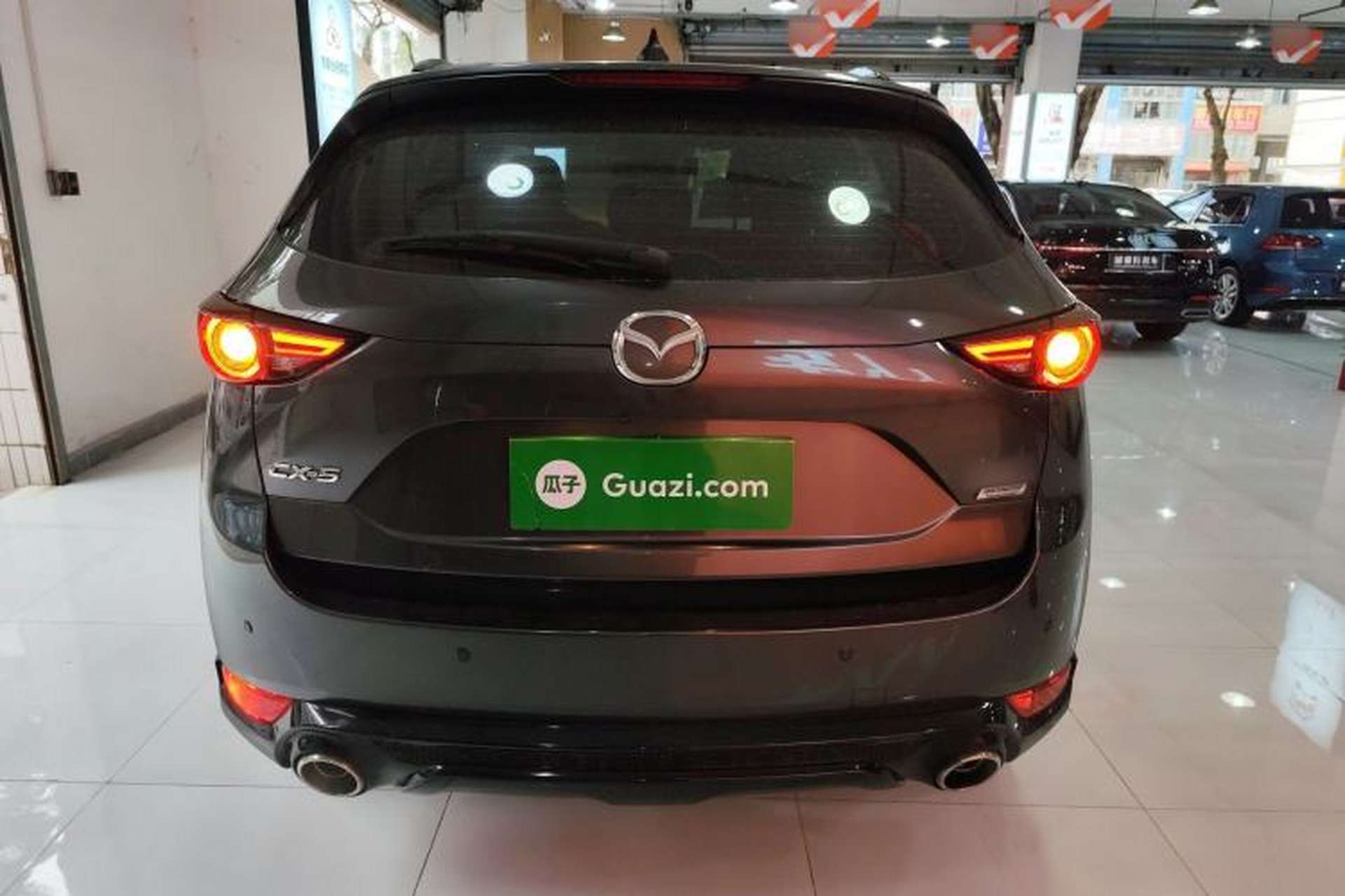 Used Mazda CX-5 2021 2.0L Automatic Two-Wheel Drive Black Knight Rear
