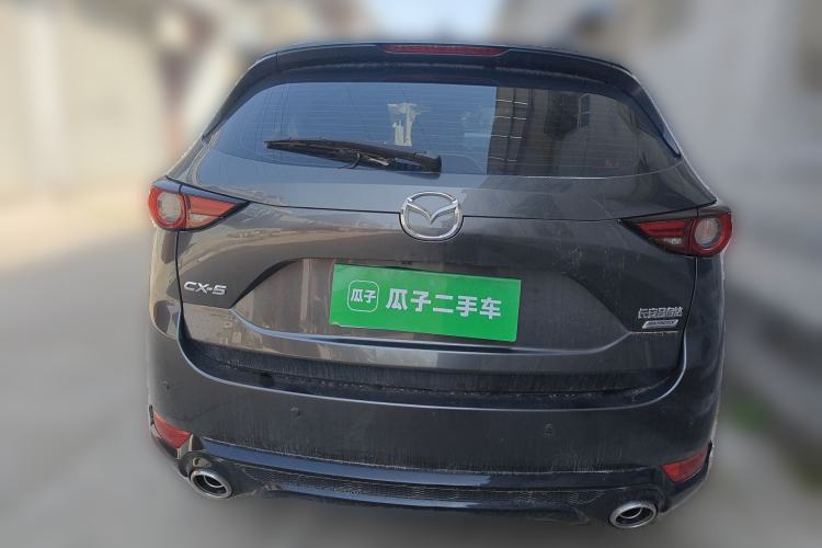 Used Mazda CX-5 2021 2.5L Automatic Two-Wheel Drive Black Knight Rear