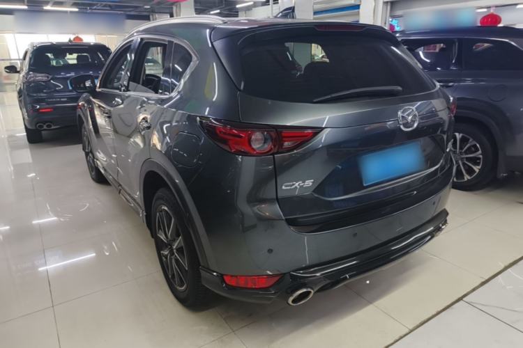 Used Mazda CX-5 2021 2.5L Automatic Two-Wheel Drive ZhiZun Version Rear Left 45 Deg