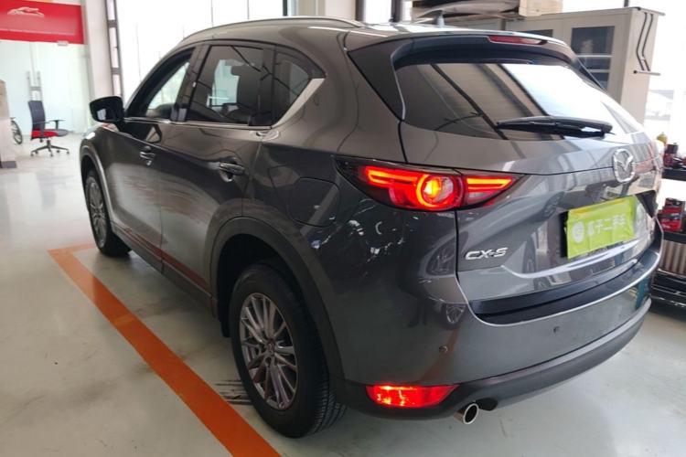Used Mazda CX-5 2021 2.0L Automatic Two-Wheel Drive ZhiZun Version Rear Left 45 Deg