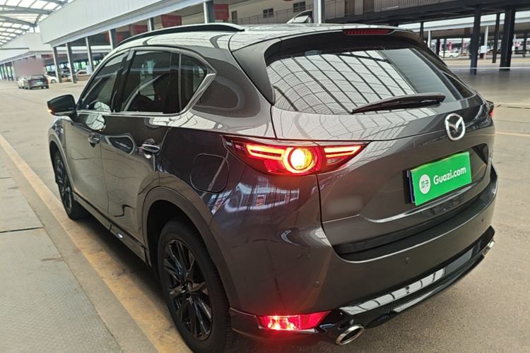 Used Mazda CX-5 2021 2.5L Automatic 4x4 Black Knight Rear Left 45 Deg