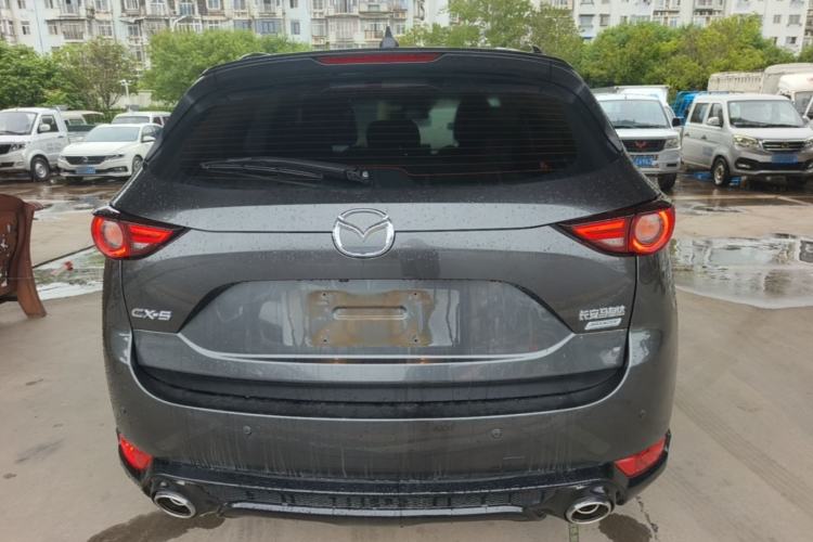 Used Mazda CX-5 2021 2.0L Automatic Two-Wheel Drive Black Knight Rear