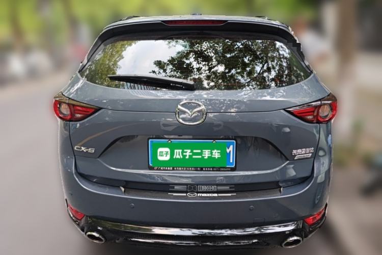 Used Mazda CX-5 2021 2.5L Automatic Two-Wheel Drive Black Knight Rear
